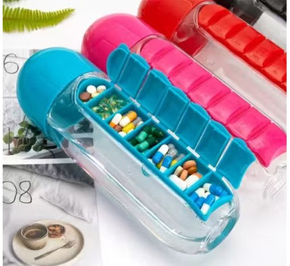 Water Bottle Pill Organizer