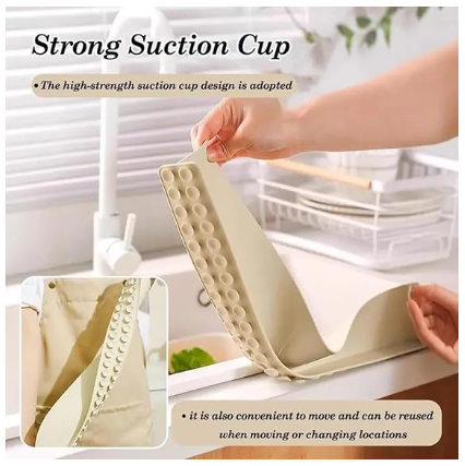 Silicon Splash Guard (For Kitchen Sink)